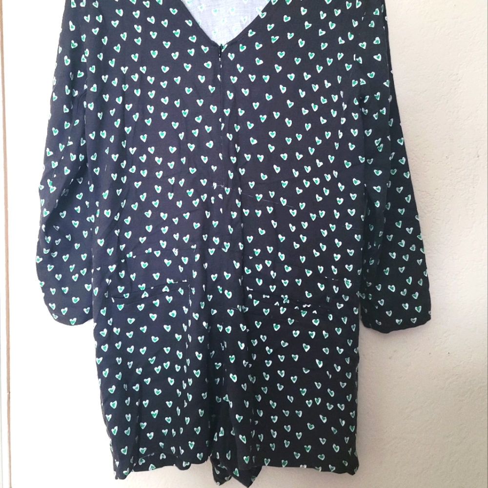 Long sleeve jumper shorts (Romper)